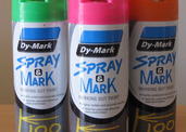 Spray Marker Paint and Dye