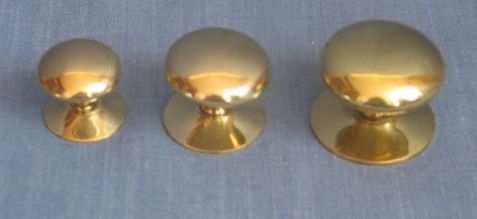 Brass and Chrome Knobs